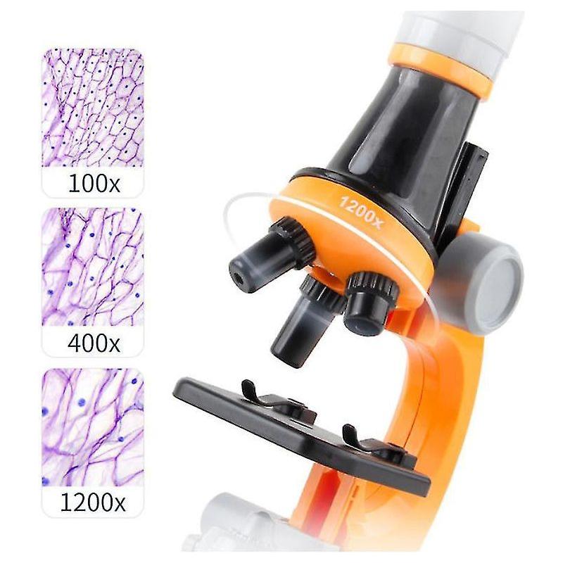 Jucarie microscop pentru copii portocaliu